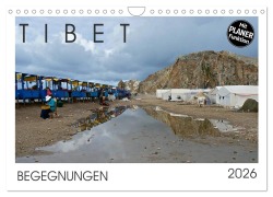 Cover-Bild zum Titel 'Tibet - Begegnungen (Wandkalender 2026 DIN A4 quer), CALVENDO Monatskalender' von 'Gabriele Rechberger'