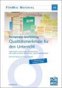 Cover-Bild zum Titel 'Durchgängige Sprachbildung. Qualitätsmerkmale für den Unterricht' von 'Ingrid Gogolin, Drorit Lengyel, Christiane Bainski, Imke Lange, Ute Michel'