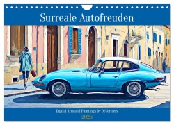Cover-Bild zum Titel 'Surreale Autofreuden (Wandkalender 2026 DIN A4 quer), CALVENDO Monatskalender' von 'DeVerviers DeVerviers'