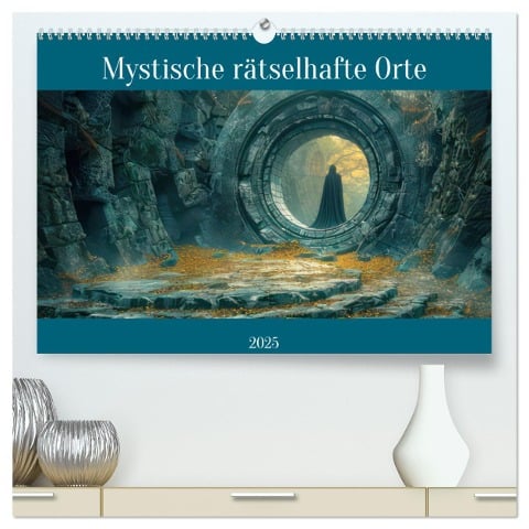 Mystische rätselhafte Orte (hochwertiger Premium Wandkalender 2025 DIN A2 quer), Kunstdruck in Hochglanz - Liselotte Brunner-Klaus