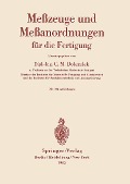 Cover-Bild zum Titel 'Meßzeuge und Meßanordnungen' von 'Carl M. Dolezalek'