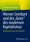 Cover-Bild zum Titel 'Werner Sombart und der "Geist" des modernen Kapitalismus' von 'Christopher Adair-Toteff'