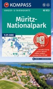 Cover-Bild zum Titel 'KOMPASS Wanderkarte 853 Müritz-Nationalpark 1:25.000' von ''