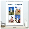 Türme in Thüringen (hochwertiger Premium Wandkalender 2024 DIN A2 hoch), Kunstdruck in Hochglanz - Gisela Kruse