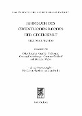 Cover-Bild zum Titel 'Jahrbuch des öffentlichen Rechts der Gegenwart. Neue Folge' von ''