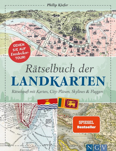 Rätselbuch der Landkarten - Philip Kiefer
