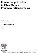 Cover-Bild zum Titel 'Raman Amplification in Fiber Optical Communication Systems' von ''