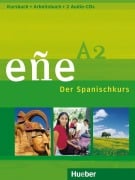 eñe A2. Kursbuch + Arbeitsbuch + 2 Audio-CDs - Cristóbal González Salgado, Carlos Sanz Oberberger