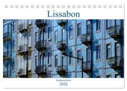 Cover-Bild zum Titel 'Lissabon Stadtansichten 2026 (Tischkalender 2026 DIN A5 quer), CALVENDO Monatskalender' von 'Jochen Gerken'