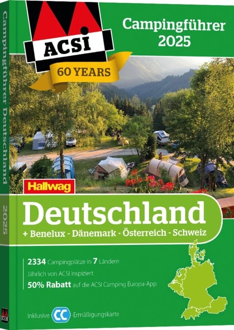 ACSI Campingführer Deutschland 2025 - 