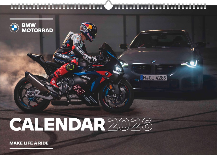 BMW Motorrad Wandkalender 2026 - 