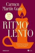 Cover-Bild zum Titel 'Ritmo Lento / Slow Rhythm' von 'Carmen Martín Gaite'