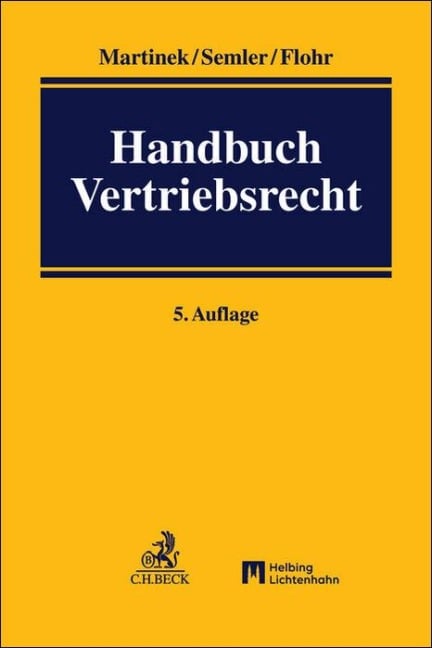 Handbuch Vertriebsrecht - 