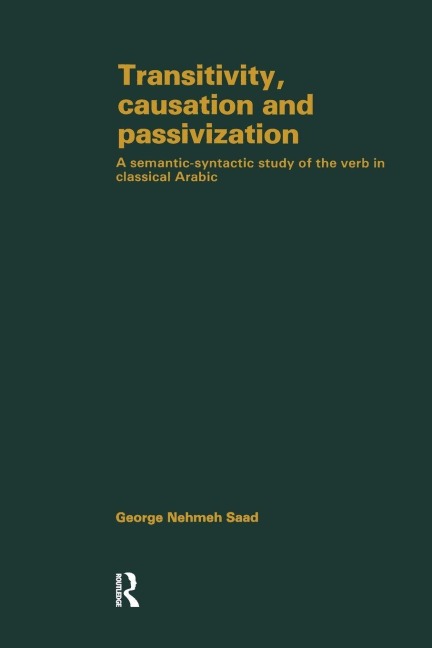 Transivity Causatn & Passivizatn - Saad