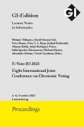 GI Edition Proceedings Band 347 "E-Vote-ID 2023" - 