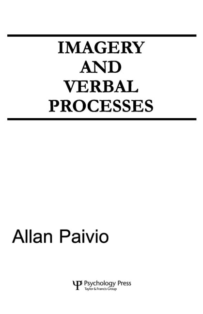 Imagery and Verbal Processes - A. Paivio