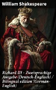 Cover-Bild zum Titel 'Richard III - Zweisprachige Ausgabe (Deutsch-Englisch) / Bilingual edition (German-English)' von 'William Shakespeare'