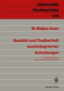 Cover-Bild zum Titel 'Qualität und Testbarkeit hochintegrierter Schaltungen' von 'Mehrdad Bidjan-Irani'