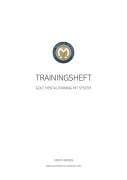 Cover-Bild zum Titel 'Golf Mental Handicap Trainingsheft' von 'Heiko Hansen'
