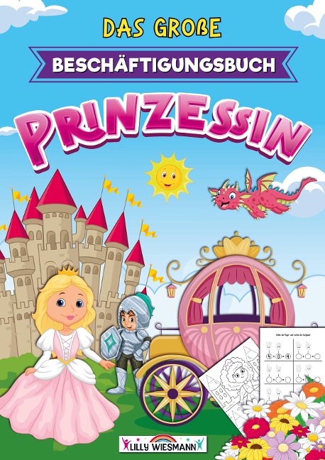 Das große Beschäftigungsbuch Prinzessin - LernLux Verlag