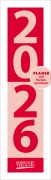 Cover-Bild zum Titel 'Streifenplaner Mini Rot 2026' von ''