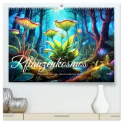 Cover-Bild zum Titel 'Pflanzenkosmos - Pflanzen wie aus einer anderen Welt (hochwertiger Premium Wandkalender 2026 DIN A2 quer), Kunstdruck in Hochglanz' von 'Dusanka Djeric'