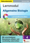 Cover-Bild zum Titel 'Lernmodul 4: Allgemeine Biologie / Lernzielkontrollen' von 'Hermine Wabl'