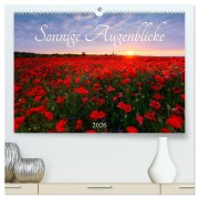 Cover-Bild zum Titel 'Sonnige Augenblicke (hochwertiger Premium Wandkalender 2026 DIN A2 quer), Kunstdruck in Hochglanz' von 'Daniela Beyer (Moqui)'