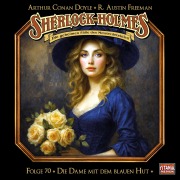 Cover-Bild zum Titel 'Die Dame mit dem blauen Hut' von 'Arthur Conan Doyle, R. Austin Freeman'