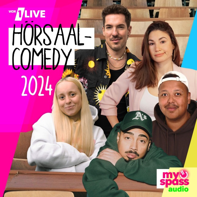 1LIVE Hörsaal Comedy, 1LIVE Hörsaal Comedy 2024 - Assane Badiane, Tony Bauer, Leila Ladari, Nico Stank, Maria Ziffy