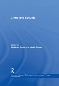 Crime and Security - Lucia Zedner