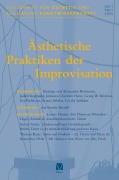 Cover-Bild zum Titel 'Ästhetische Praktiken der Improvisation' von ''