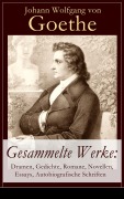 Cover-Bild zum Titel 'Gesammelte Werke: Dramen, Gedichte, Romane, Novellen, Essays, Autobiografische Schriften' von 'Johann Wolfgang von Goethe'