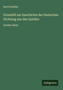 Cover-Bild zum Titel 'Grundriß zur Geschichte der Deutschen Dichtung aus den Quellen' von 'Karl Goedeke'