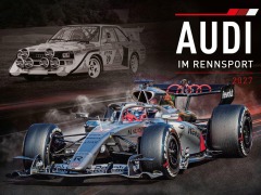 Cover-Bild zum Titel 'Audi im Rennsport Kalender 2027' von 'Frank Pommer'