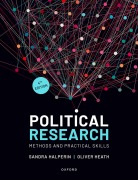 Cover-Bild zum Titel 'Political Research' von 'Sandra Halperin, Oliver Heath'