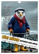 Cover-Bild zum Titel 'Böse Möwen - gestorben wird später (Wandkalender 2027 DIN A4 hoch), CALVENDO Monatskalender' von 'Anke Boos'