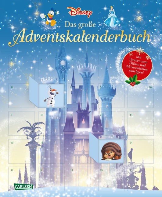 Disney: Das große Disney-Adventskalenderbuch - mit Türchen zum Öffnen - Walt Disney