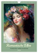 Cover-Bild zum Titel 'Romantische Elfen. Farbenprächtig, anmutig und zauberhaft (Wandkalender 2026 DIN A4 hoch), CALVENDO Monatskalender' von 'Rose Hurley'
