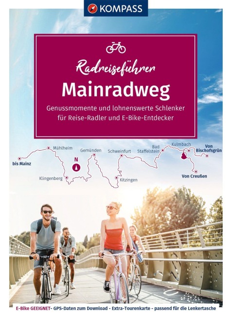 KOMPASS Radreiseführer Mainradweg - Maria Strobl