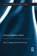 Cover-Bild zum Titel 'Doing Probation Work' von 'Rob Mawby, Anne Worrall'