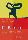 Cover-Bild zum Titel 'IT-Betrieb' von 'Bernd Pfitzinger, Thomas Jestädt'