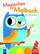 Magisches Malbuch für unterwegs - Cover Eule - 