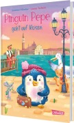 Cover-Bild zum Titel 'Pinguin Pepe geht auf Reisen' von 'Susanne Fülscher'