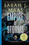 Cover-Bild zum Titel 'Empire of Storms' von 'Sarah J. Maas'
