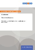 Cover-Bild zum Titel 'Work-Life-Balance' von 'I. Lukmann'