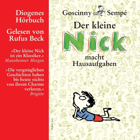 Der kleine Nick macht Hausaufgaben - René Goscinny, Jean-Jacques Sempé