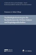 Cover-Bild zum Titel 'Nachhaltigkeitsstrategien für Rechtsformen des Dritten Sektors und Kapitalgesellschaften' von 'Francesco A. Schurr'