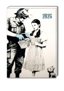 Cover-Bild zum Titel 'Banksy Kalender 2026 - A5-Tischkalender' von 'Gifted Stationery Co. Ltd'