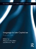 Cover-Bild zum Titel 'Language in Late Capitalism' von ''